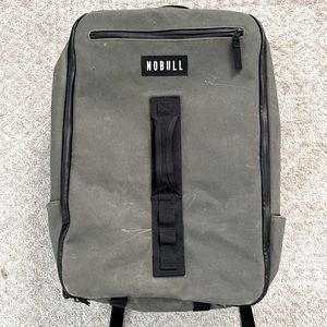 NOBULL waxed canvas backpack